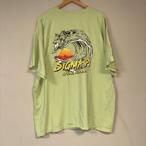 Sigma Pi Annual Spring Formal Event T-Shirt Mens 2XL Fraternity College Beach